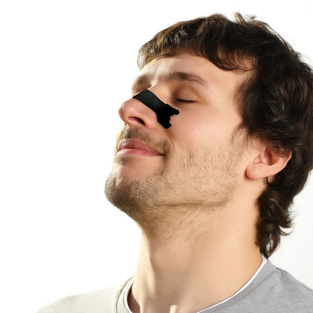 Kit Inicial de Dilatadores Nasales Antironquidos - Tiras Nasales Magnéticas para Mejorar la Respiración, el Sueño y el Rendimiento Deportivo