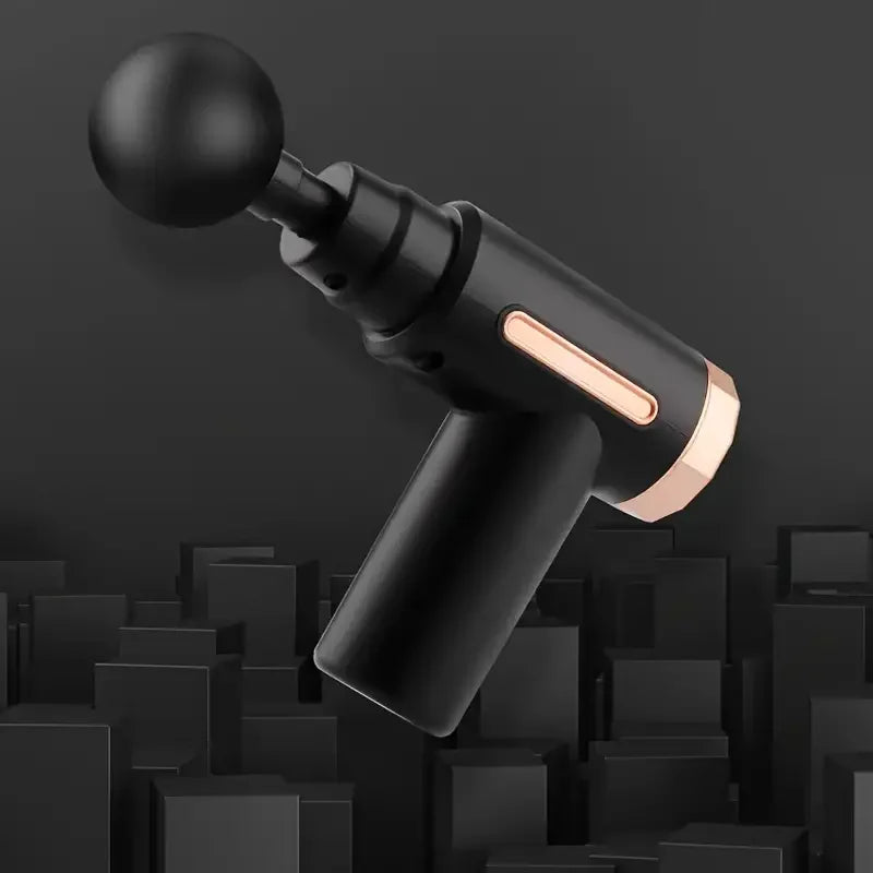 Pistola de Masaje Portátil - Mini, Ligera y con Velocidad Ajustable, Ideal para Relajar Todo el Cuerpo